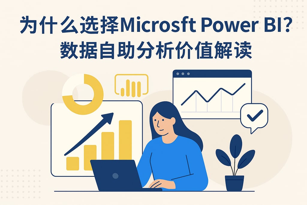 为什么选择Microsoft Power BI？数据自助分析价值解读